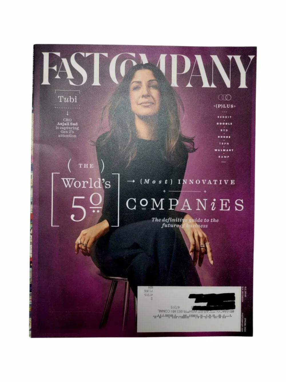 Business Magazine 7 Issue Bundle Fast Company & INC 2025/2026
